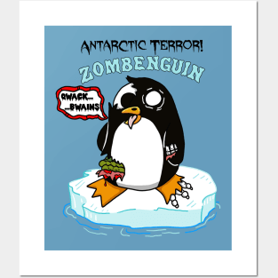 Zombenguin Posters and Art